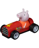 Carrera First Peppa Pig Kids GranPrix Spinner Slot Car Race Track