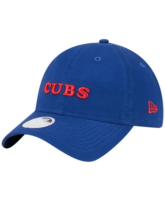 Women's New Era Royal Chicago Cubs Shoutout 9TWENTY Adjustable Hat