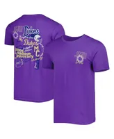 Men's Purple James Madison Dukes Through the Years T-shirt