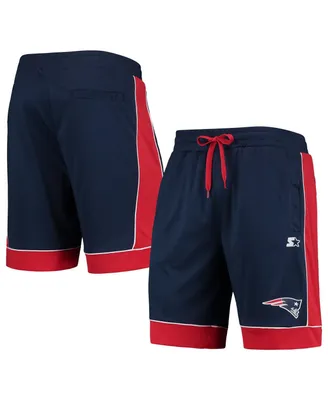 Men's Starter Navy, Red New England Patriots Fan Favorite Fashion Shorts