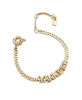 Women's Baublebar New York Yankees Curb Bracelet - Gold