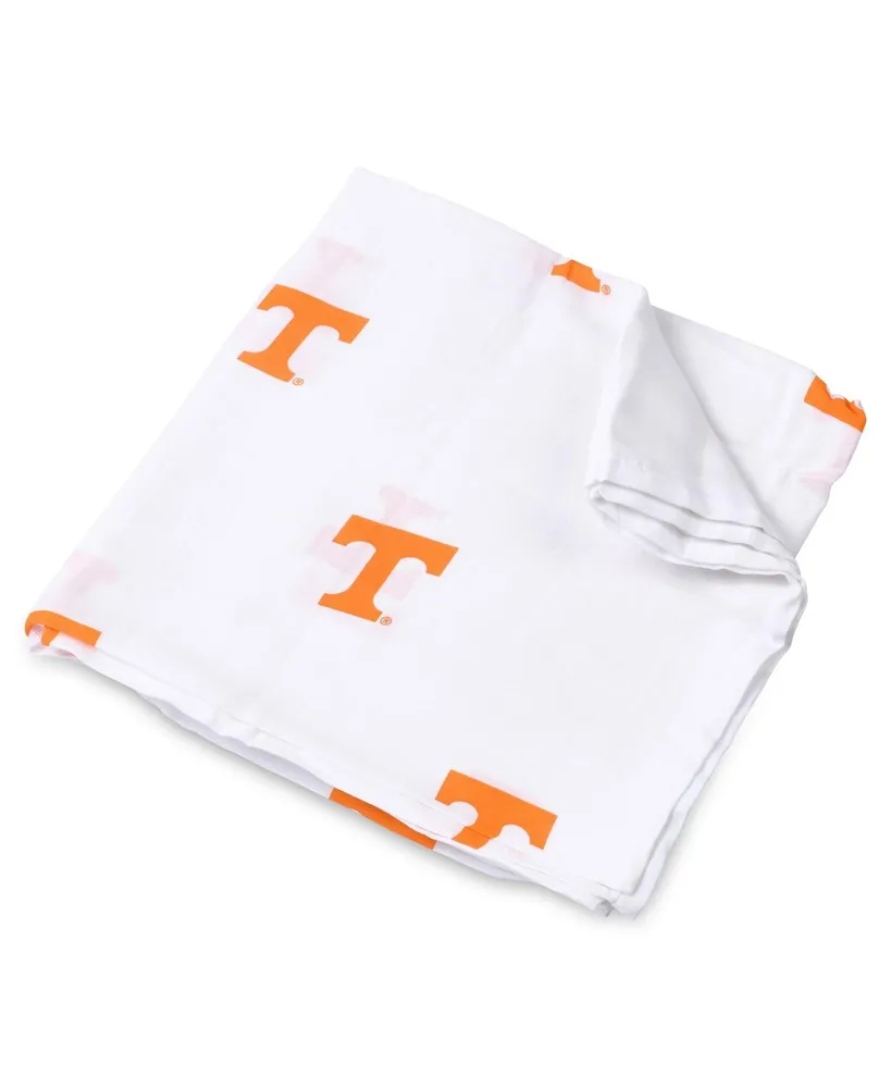 Infant White Tennessee Volunteers 47'' x 47'' Muslin Swaddle Blanket