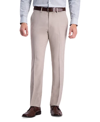 Kenneth Cole Reaction Men's Slim-Fit Stretch Check Dress Pants