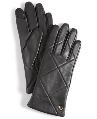Cole Haan Women's Quilted Leather Gloves