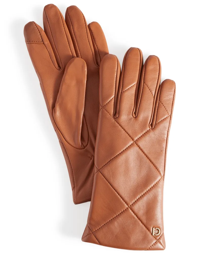 Cole Haan Women's Quilted Leather Gloves