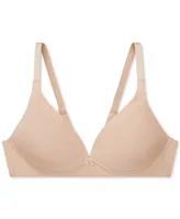 Warners Invisible Bliss Cotton Comfort Wireless Lift T-shirt Bra RN0141A