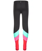 Id Ideology Big Girls Colorblocked 7/8 Length Leggings, Created for Macy's