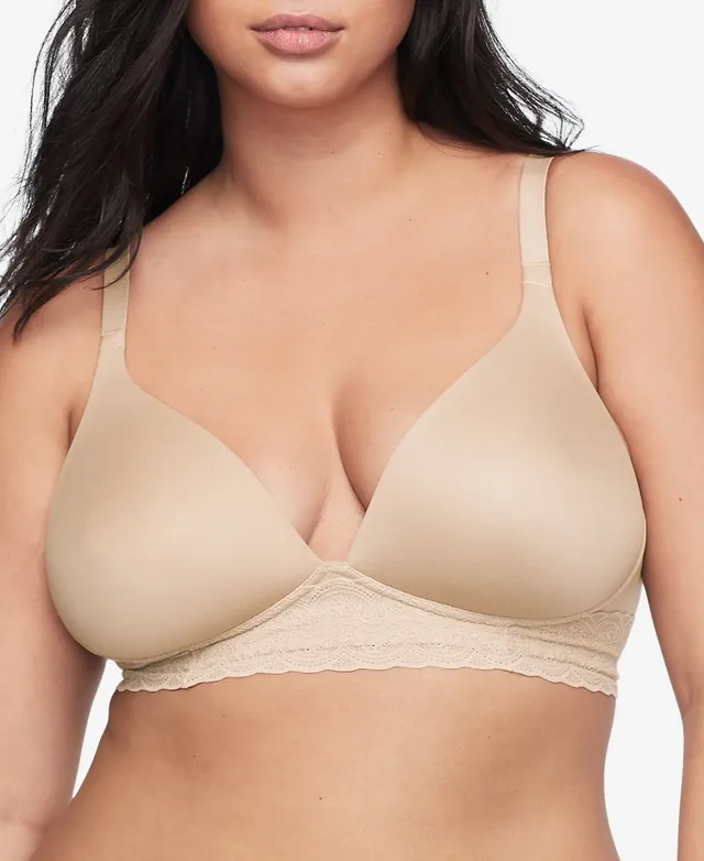 Warner's Warners Cloud 9 Super Soft, Smooth Invisible Look Wireless Lightly  Lined Comfort Bra Rm1041a In Butterscotch
