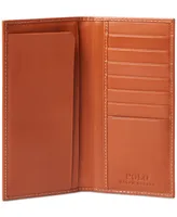Polo Ralph Lauren Men's Burnished Leather Narrow Wallet