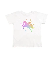 Little and Big Girls Magical Unicorn T-Shirt