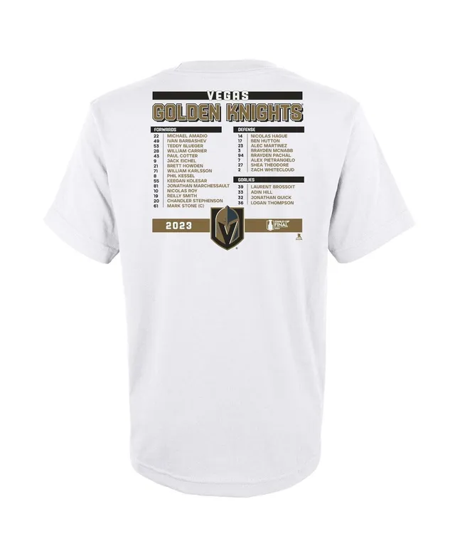 Fanatics Toddler Boys and Girls Fanatics Branded Heather Gray Vegas Golden  Knights 2023 Stanley Cup Champions Locker Room T-shirt