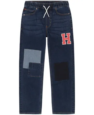 Tommy Hilfiger Big Boys Drawcord Loose Varsity Jeans