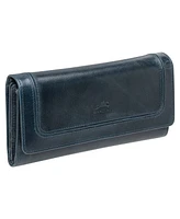 Mancini South Beach Rfid Secure Quadruple Fold Wallet