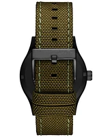 Mvmt Men's Field Automatic Green Canvas Strap Watch 42mm