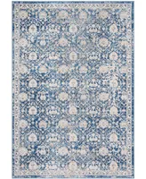 Safavieh Brentwood BNT896 Navy and Creme 11' x 15' Area Rug