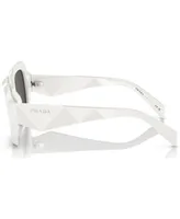 Prada Low Bridge Round Women's Sunglasses