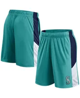 Men's Fanatics Aqua Seattle Mariners Primary Logo Shorts