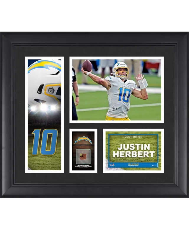 Lids Justin Fields Chicago Bears Fanatics Authentic Framed 15 x 17  Stitched Stars Collage