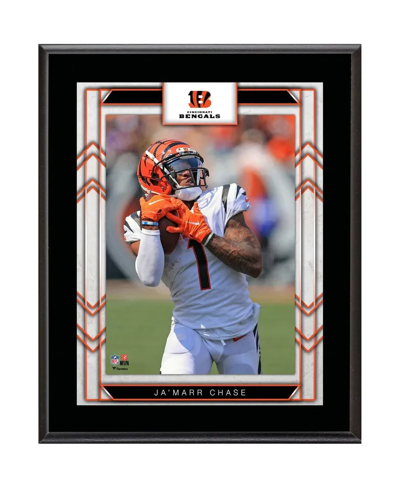 Ja'Marr Chase Cincinnati Bengals 10.5 x 13 Jersey Number Sublimated Player Plaque