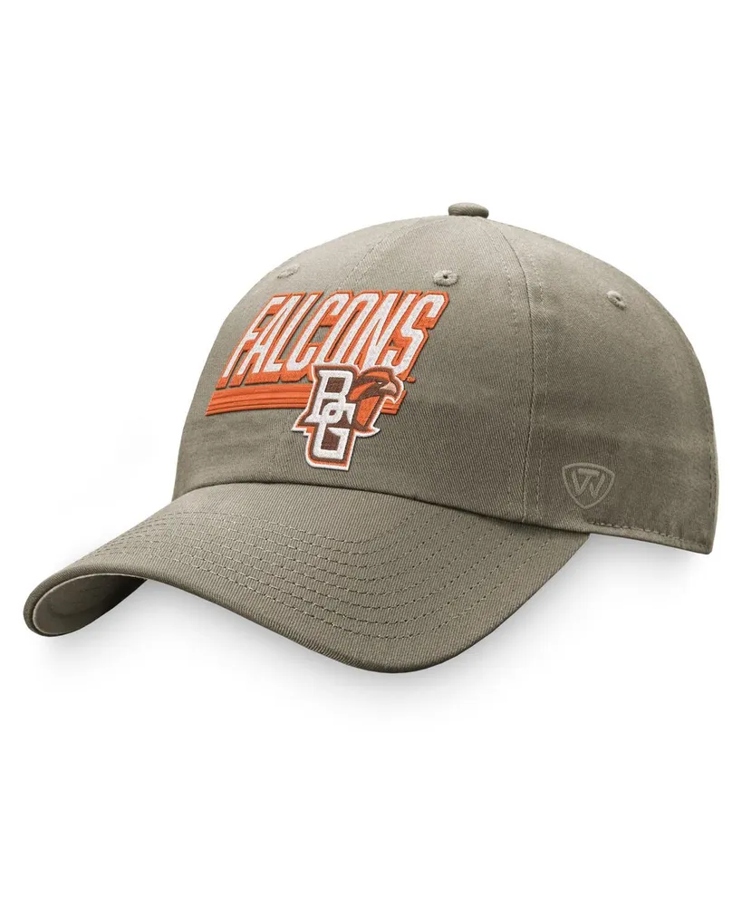 Top of the World Men's Charcoal Bowling Green St. Falcons Slice Adjustable  Hat