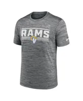 Men's Nike Gray Los Angeles Rams Yardline Velocity Performance T-shirt