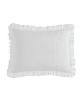 Laura Ashley Eyelet Ruffle Microfiber Comforter Set Collection