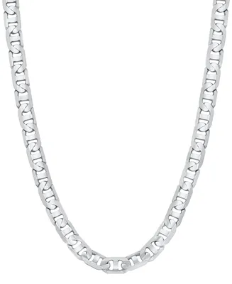 Men's Mariner Link 22" Necklace (6-1/2mm) in Sterling Silver