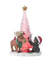 Precious Moments It Moose Be Christmastime Led Resin, Acrylic Figurine