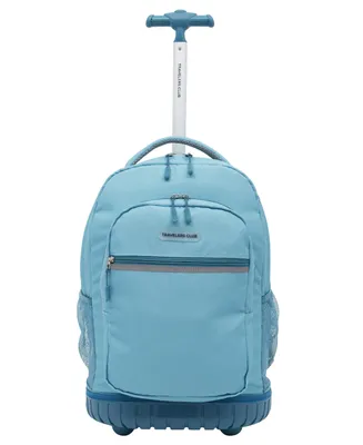 Travelers Club Finley Collection 18" Rolling Backpack