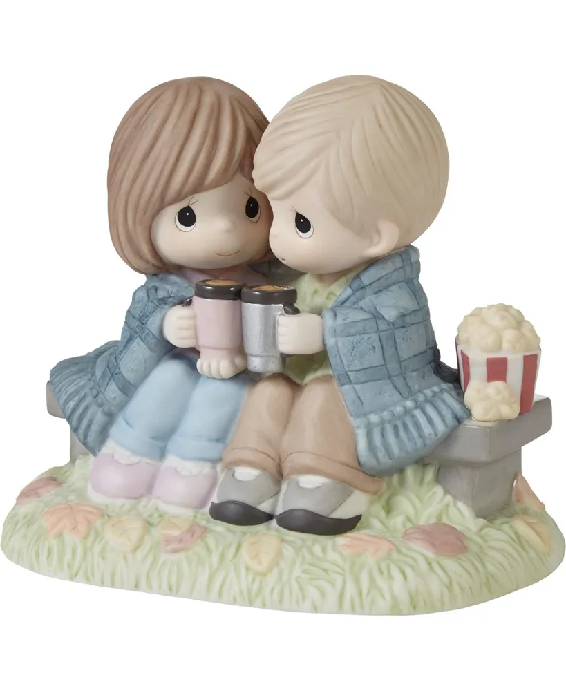 Precious Moments I'M Wrapped in Your Love Bisque Porcelain Figurine