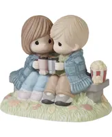 Precious Moments I'M Wrapped in Your Love Bisque Porcelain Figurine