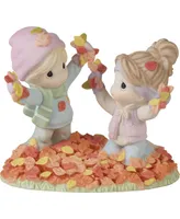 Precious Moments You Make Life More Colorful Bisque Porcelain Figurine