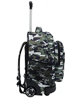 Travelers Club Finley Collection 18" Rolling Backpack