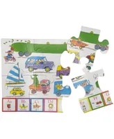 Briarpatch Richard Scarry's Things That Go Giant Floor Puzzle, 26 Pieces