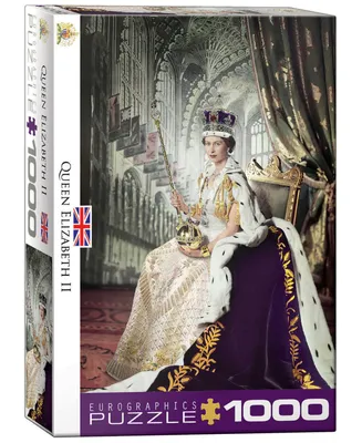 Eurographics Incorporated Queen Elizabeth Ii Jigsaw Puzzle, 1000 Pieces
