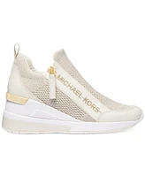 Michael Kors Women's Willis Wedge Trainer Sneakers