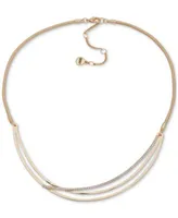 Dkny Silver Tone Or Gold Tone Pave Social Jewelry Collection