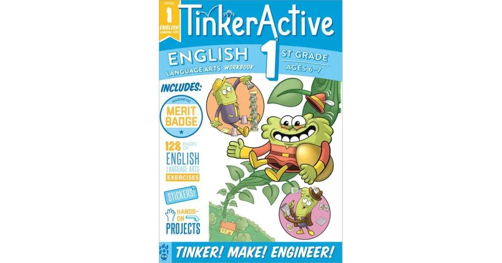TinkerActive Workbooks: 1st Grade English Language Arts by Megan Hewes Butler