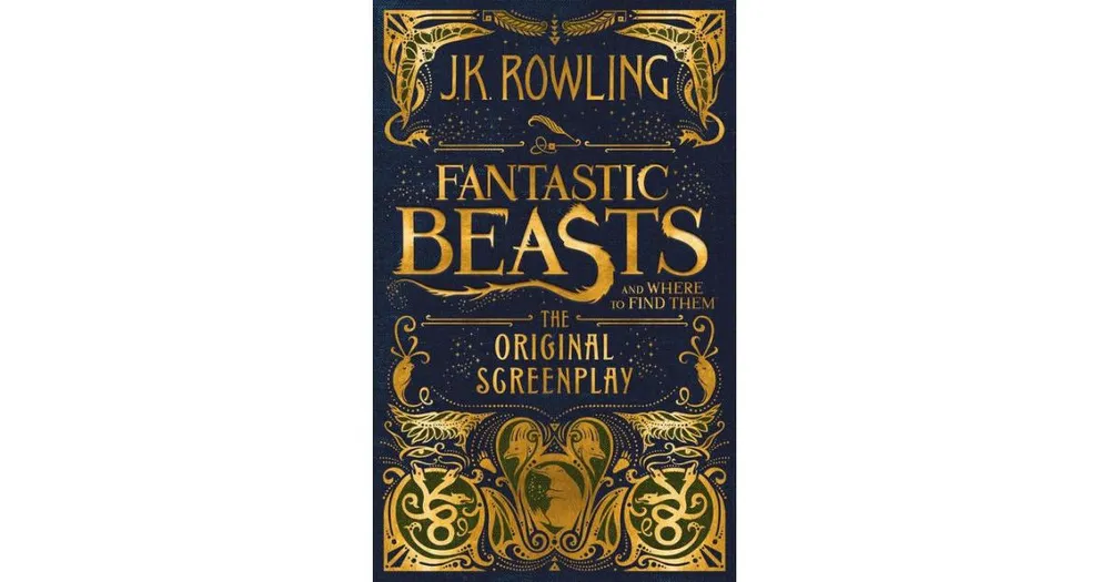 J.K. Rowling Collection 3 Books Set (Fantastic Beasts and Where to Find Them, The Crimes of Grindelwald, Harry Potter and The Cursed Child - Parts