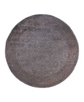 Adorn Hand Woven Rugs Fine Vibrance M1582 10'1" x 10'2" Round Area Rug