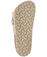 Birkenstock Women's Oita Suede Leather Slide Sandals from Finish Line