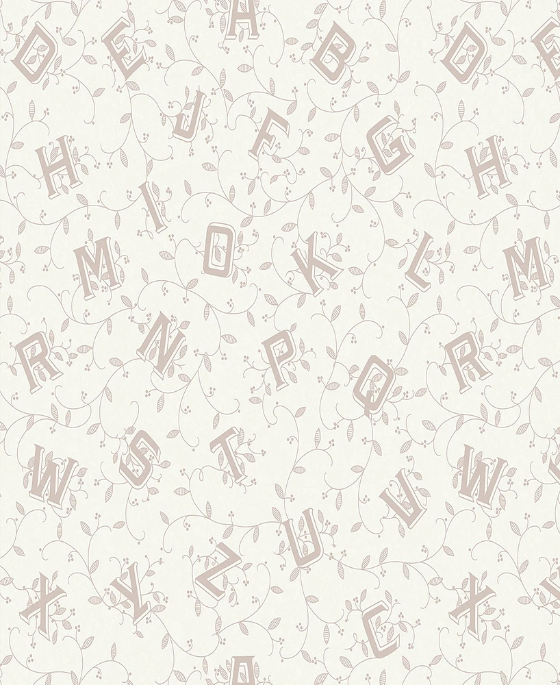 Laura Ashley Alphabet Removable Wallpaper