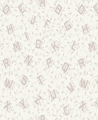 Laura Ashley Alphabet Removable Wallpaper