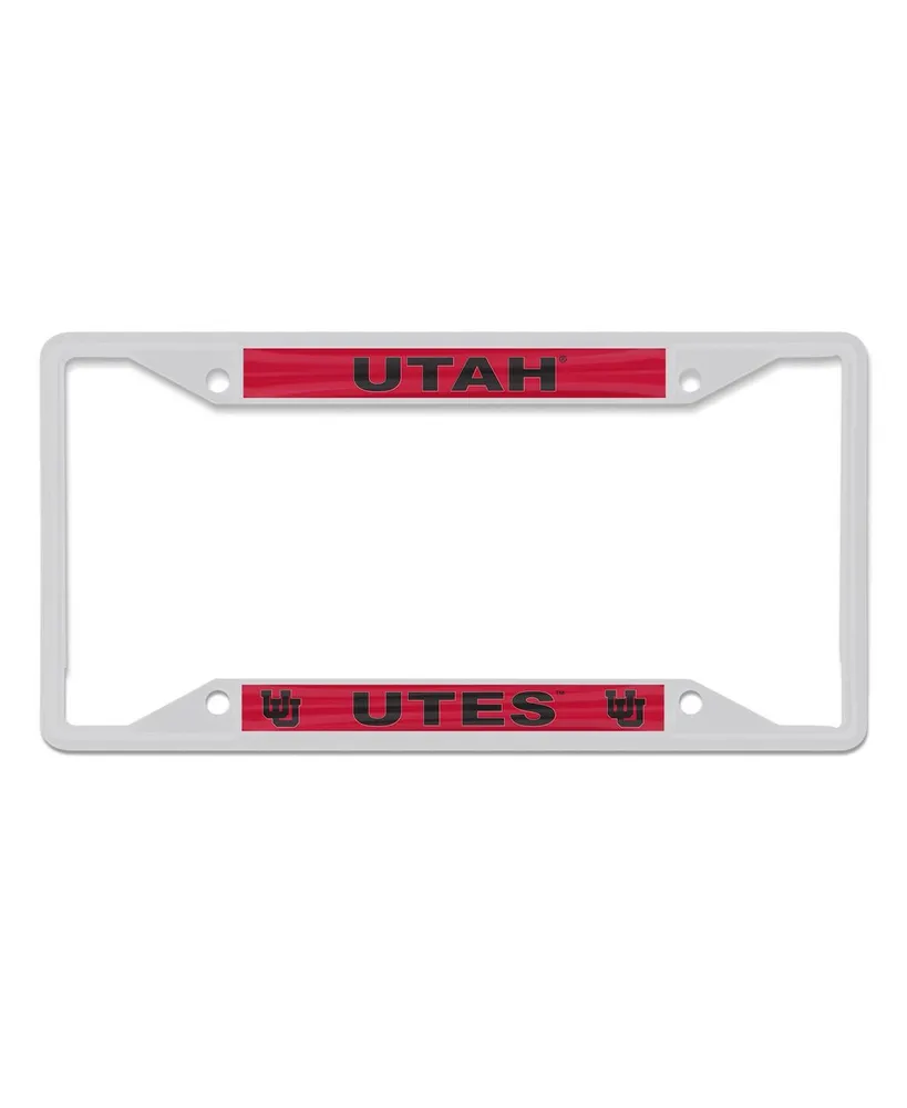 Wincraft Utah Utes Chrome Color License Plate Frame