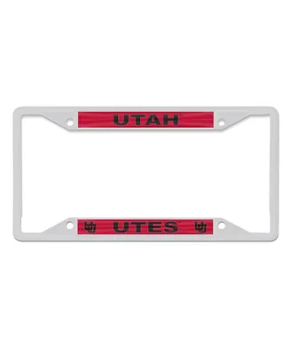 Wincraft Utah Utes Chrome Color License Plate Frame