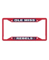 Wincraft Ole Miss Rebels Chrome Color License Plate Frame