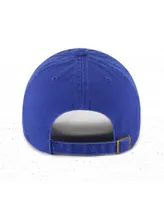 Men's '47 Brand Royal Atlanta Braves 2023 City Connect Clean Up Adjustable Hat