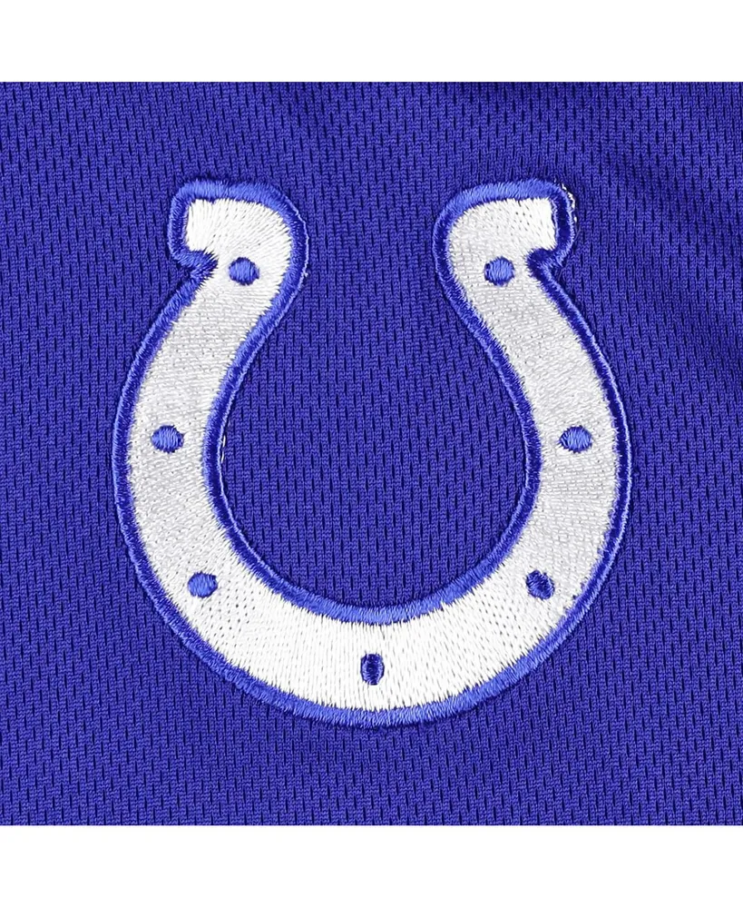 Men's Royal Indianapolis Colts Big and Tall Team Color Polo Shirt