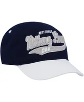 Infant Boys and Girls Navy, White Penn State Nittany Lions Old School Slouch Flex Hat