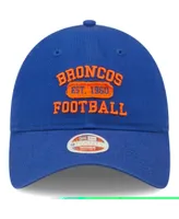 Women's New Era Royal Denver Broncos Formed 9TWENTY Adjustable Hat